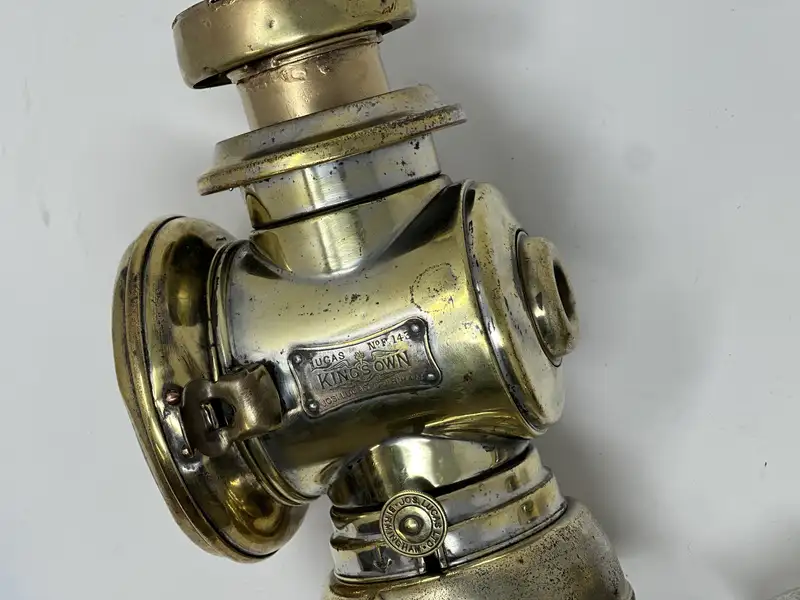 Pair of Lucas 'King of the Road' Side Lamps-Sold