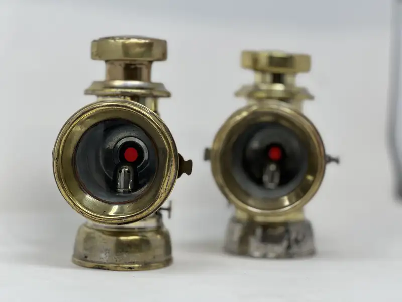 Pair of Lucas 'King of the Road' Side Lamps-Sold
