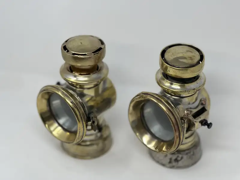 Pair of Lucas 'King of the Road' Side Lamps-Sold