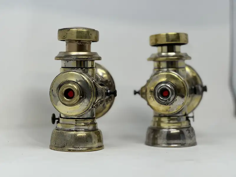 Pair of Lucas 'King of the Road' Side Lamps-Sold