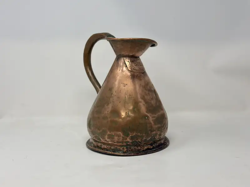 Half-Gallon Copper Oil Jug-Sold