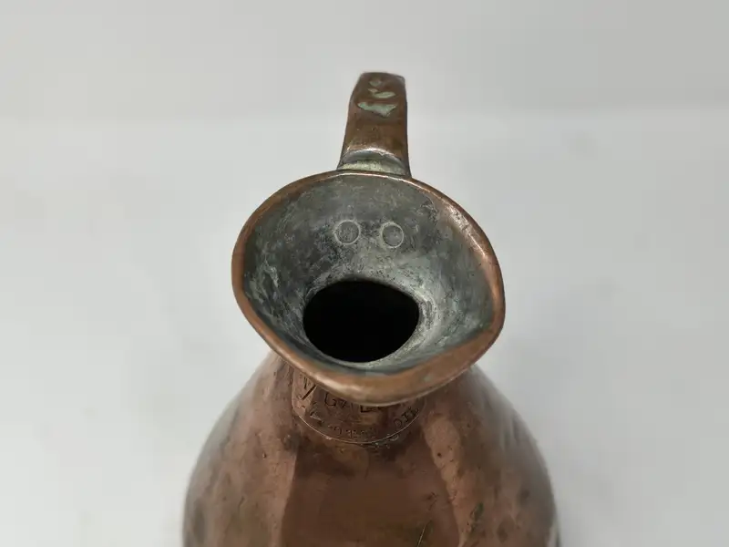 Half-Gallon Copper Oil Jug-Sold