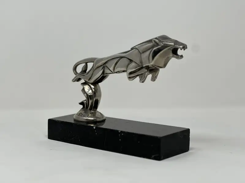 c.1920 Casimir Bray 'Leaping Lion' Mascot-Sold