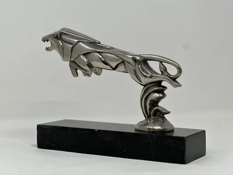 c.1920 Casimir Bray 'Leaping Lion' Mascot-Sold