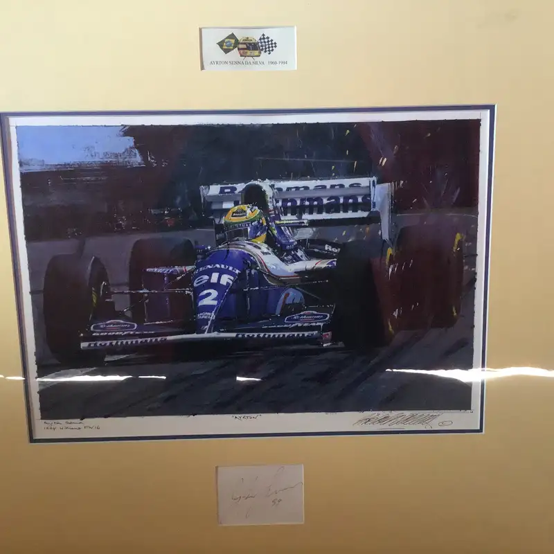 'Ayrton'-Signed Composition Original Artwork by Nicholas Wat-For Sale