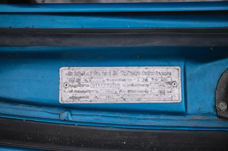 1972 Porsche 911E (Oel Klappe)-Sold