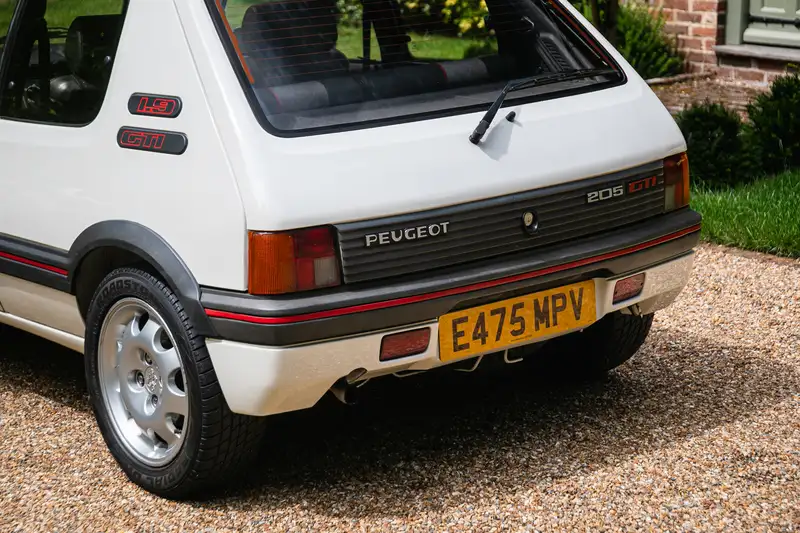 1987 Peugeot 205 GTi 1.9-Sold