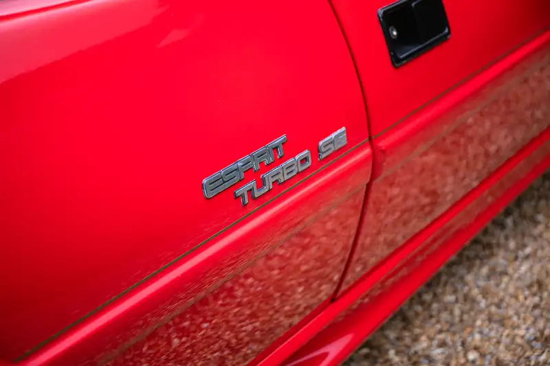 1989 Lotus Esprit Turbo SE-Sold