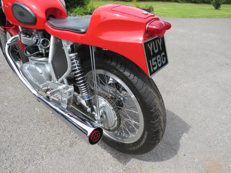 1969 BSA A65L Lightning Cafe Racer 654cc-Sold