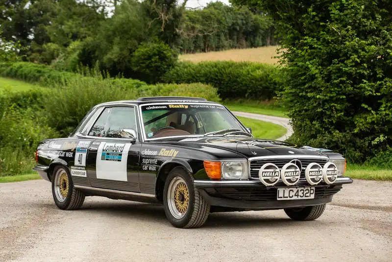 1975 Mercedes-Benz 450 SLC (C107) - Class Winning Rally Car-Sold