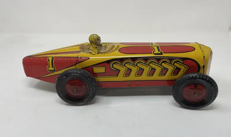 A Selection of Five Early 20th Century Tin Cars-For Sale