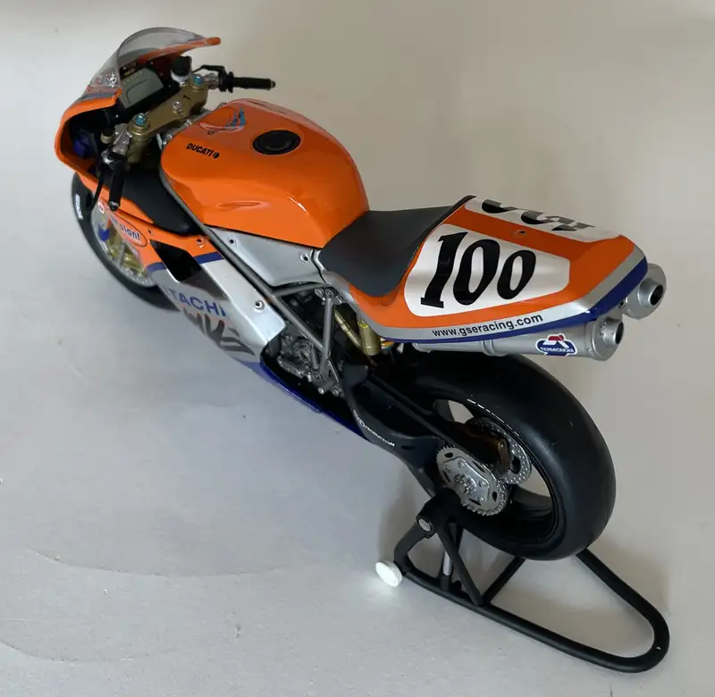 A Collection of 10 1:12th Scale Racing Bikes Signed by Their-For Sale