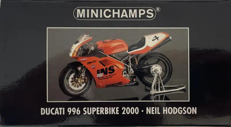 A Collection of 10 1:12th Scale Racing Bikes Signed by Their-For Sale
