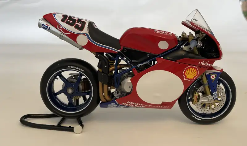 A Collection of 10 1:12th Scale Racing Bikes Signed by Their-For Sale