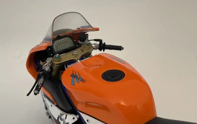 A Collection of 10 1:12th Scale Racing Bikes Signed by Their-For Sale