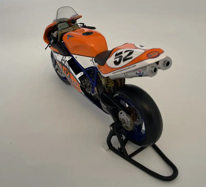 A Collection of 10 1:12th Scale Racing Bikes Signed by Their-For Sale