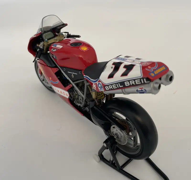 A Collection of 10 1:12th Scale Racing Bikes Signed by Their-For Sale