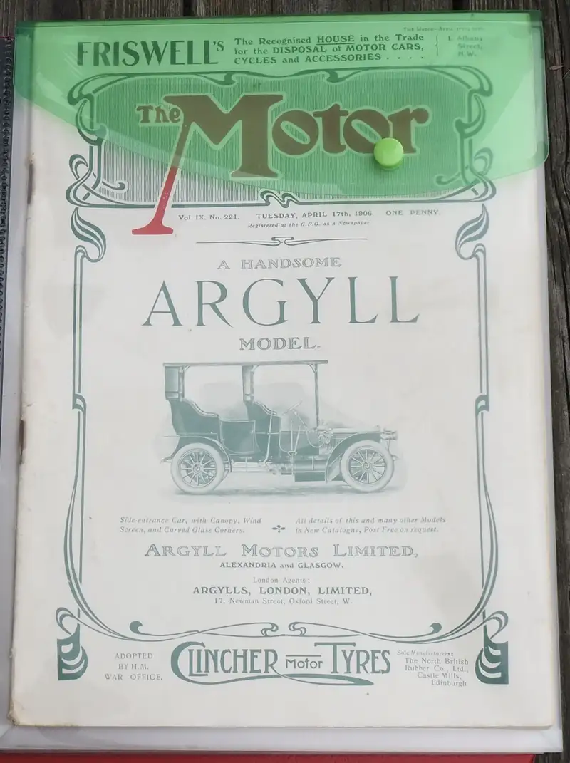 1906 The Motor Magazine Collection-Sold