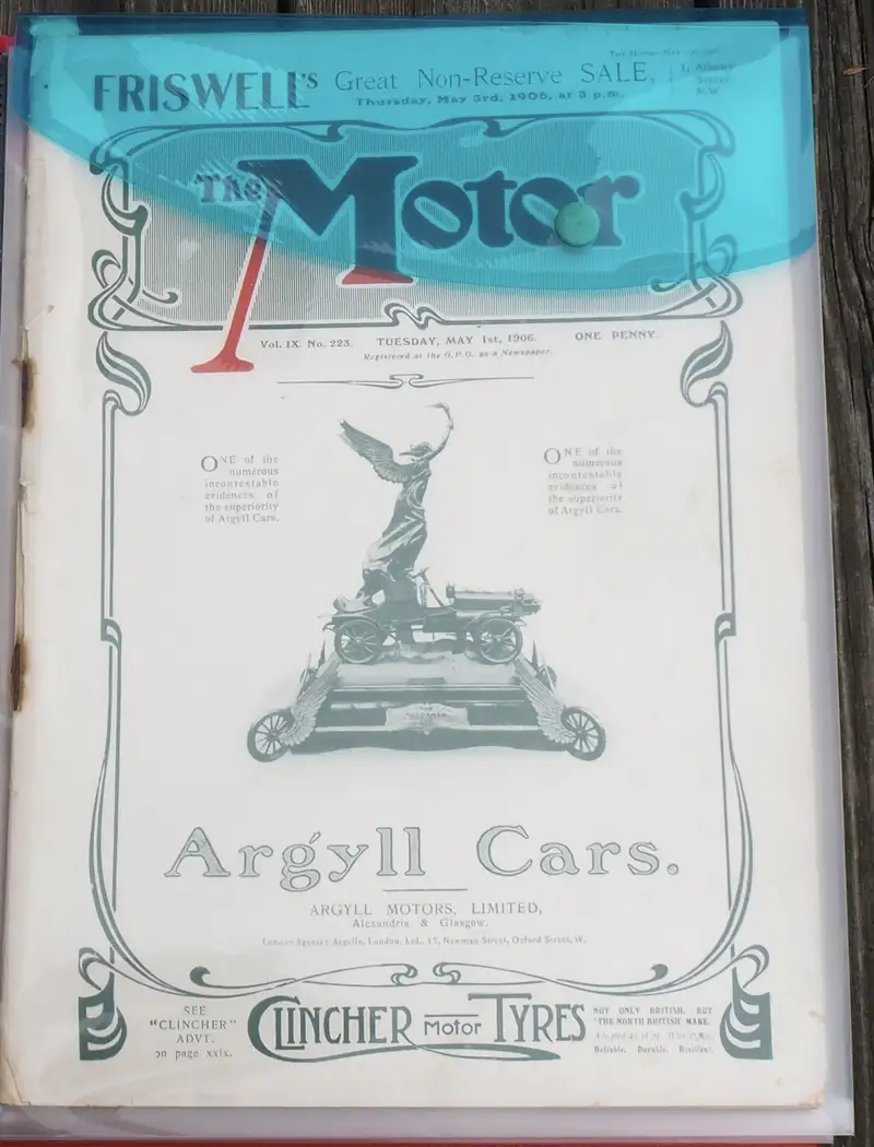 1906 The Motor Magazine Collection-Sold