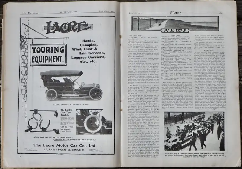 1906 The Motor Magazine Collection-Sold