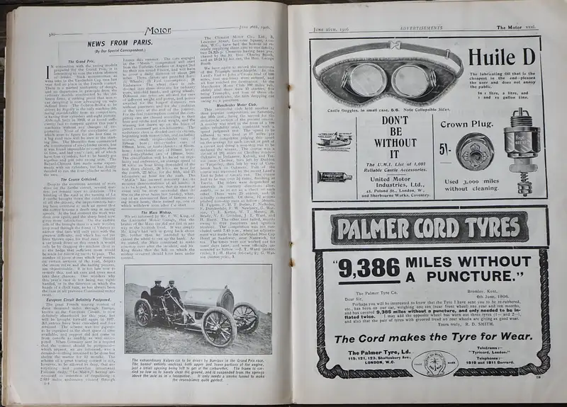 1906 The Motor Magazine Collection-Sold