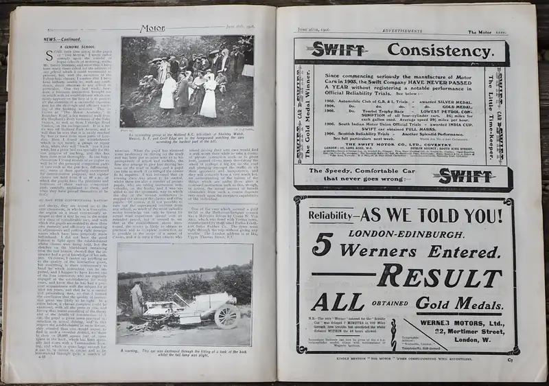 1906 The Motor Magazine Collection-Sold