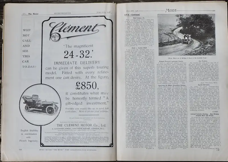 1906 The Motor Magazine Collection-Sold