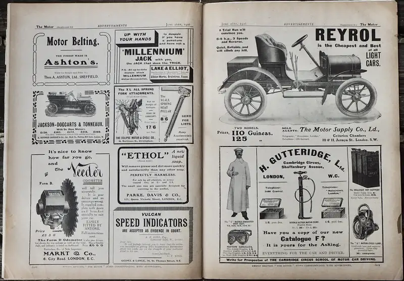 1906 The Motor Magazine Collection-Sold