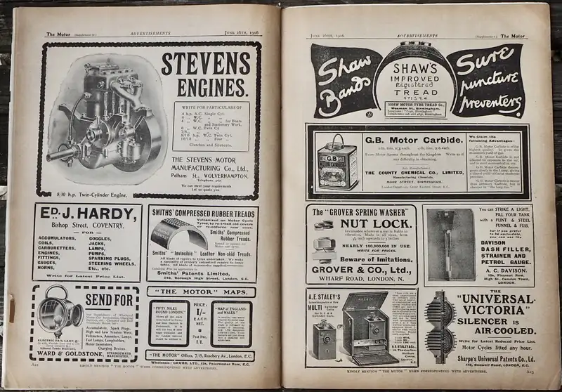 1906 The Motor Magazine Collection-Sold