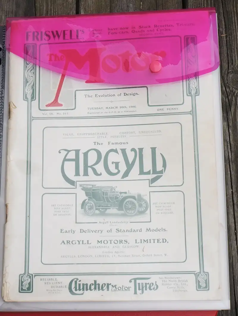 1906 The Motor Magazine Collection-Sold