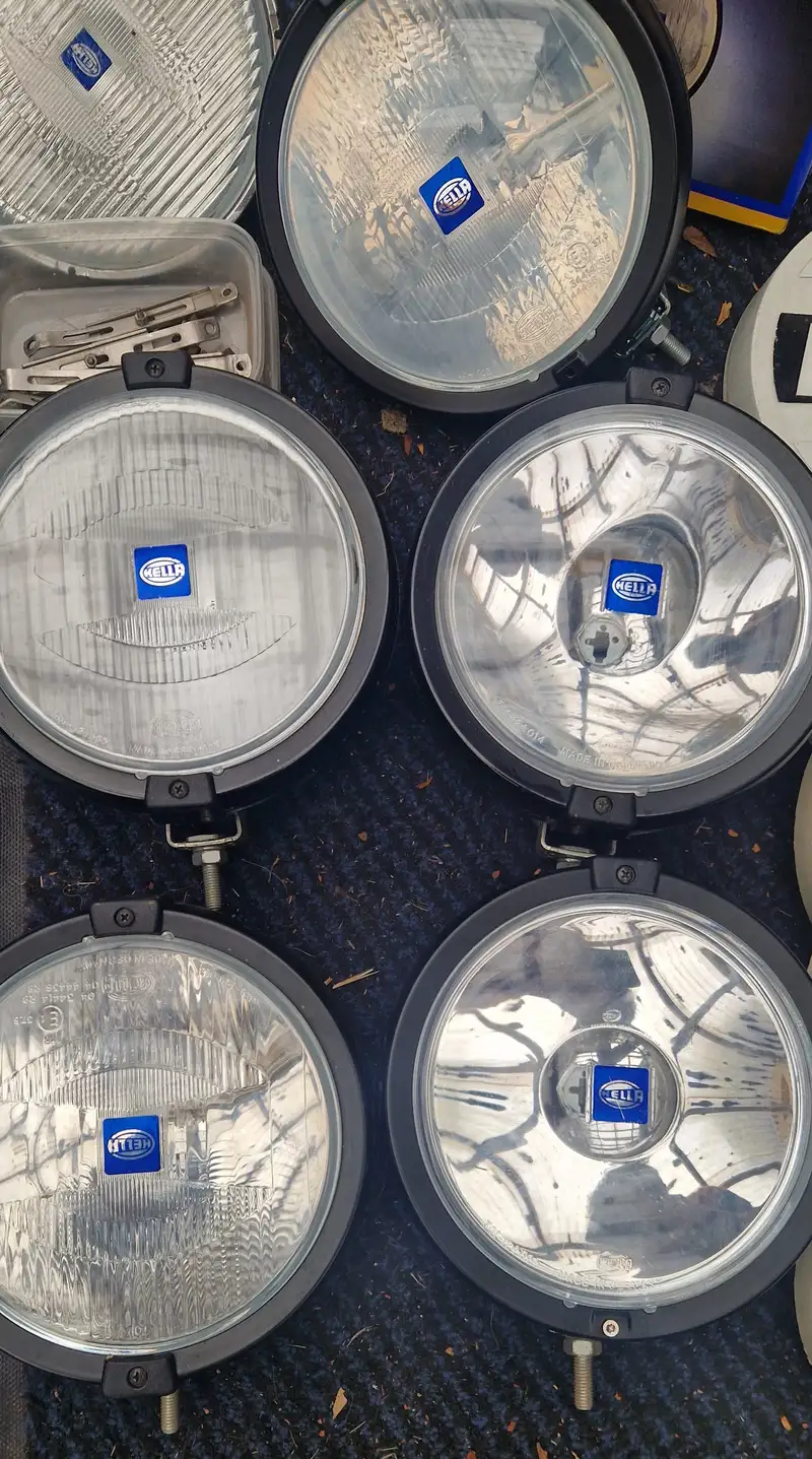 Five Hella Rallye 2000 Spot Lights-For Sale