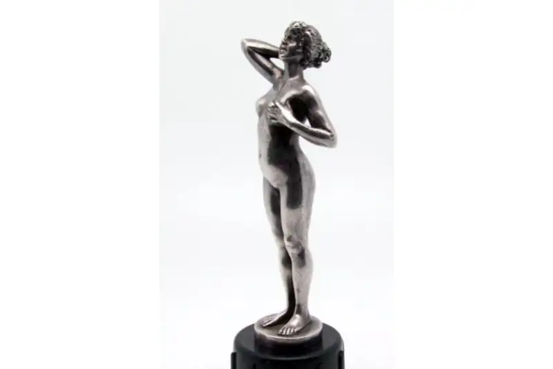 A Rare 'Erotique' Mascot by E.Soukanech, France Circa 1920s-For Sale