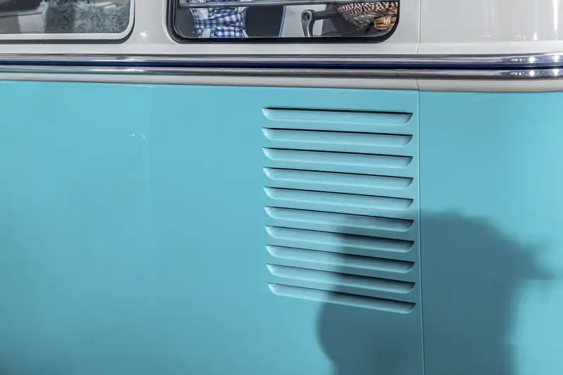 1964 Volkswagen 21 Window Deluxe Samba Microbus with 1970 Yv-Sold