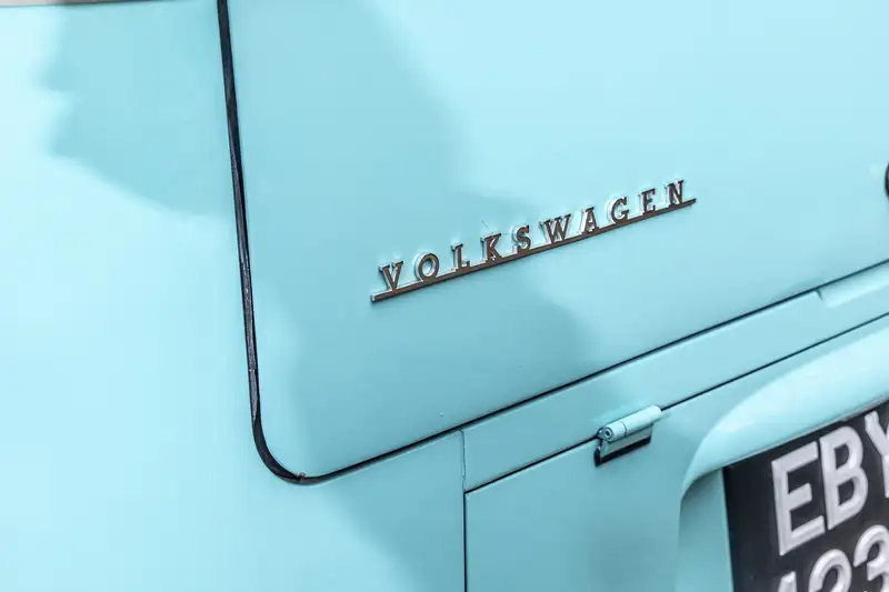 1964 Volkswagen 21 Window Deluxe Samba Microbus with 1970 Yv-Sold