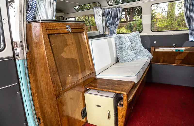 1964 Volkswagen 21 Window Deluxe Samba Microbus with 1970 Yv-Sold