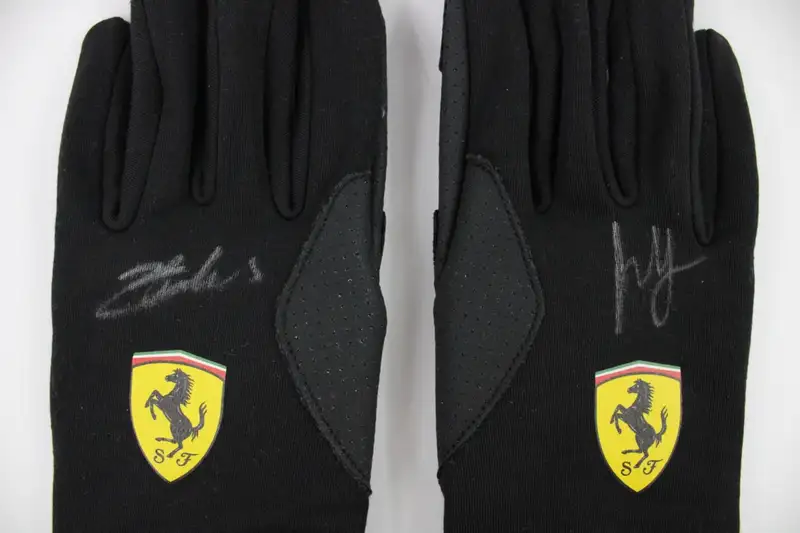 2019-2023 Ferrari F1 Charles LeClerc and Carlos Sainz-Signed-Sold