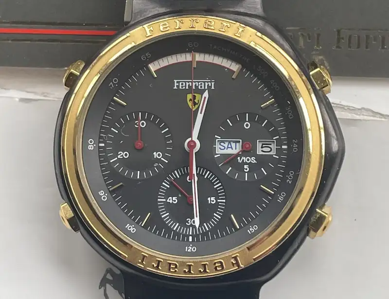 1989 Cartier Ferrari Formula Chronograph-Sold