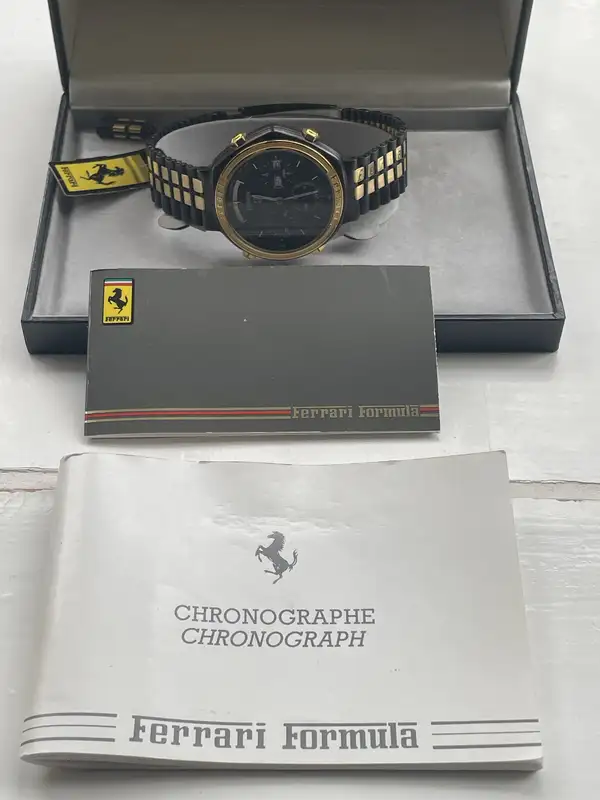 1989 Cartier Ferrari Formula Chronograph-Sold