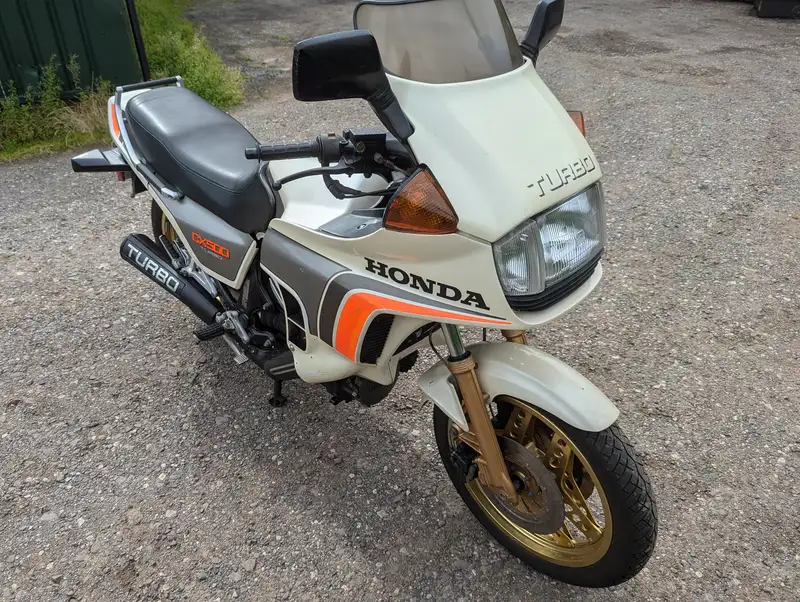 1982 Honda CX500 Turbo 497cc-Sold