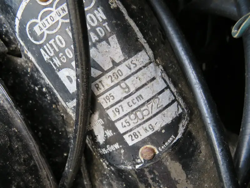 1959 DKW RT 200 VS 179cc-Sold