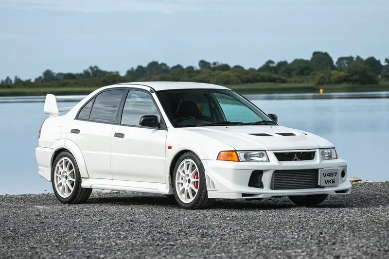 Tomytec Vintage Mitsubishi Lancer Evolution VI RS JDM Metal Car Model