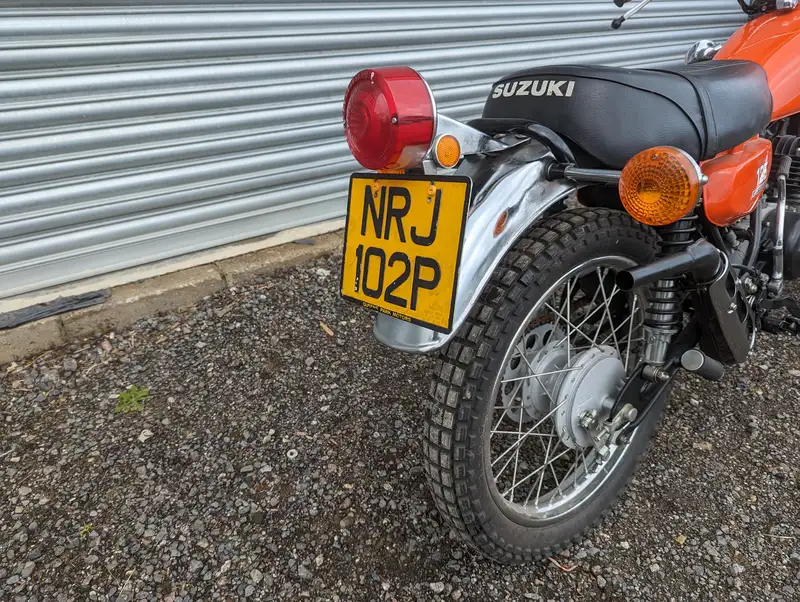 1976 Suzuki TS125 123cc-Sold