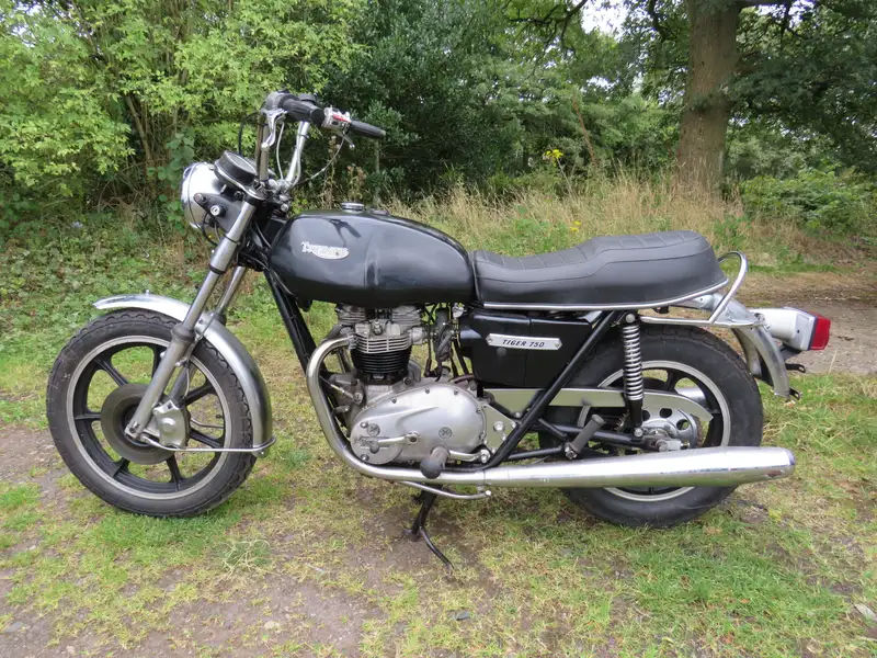 1982 Triumph TRVRV Tiger 744cc-Sold
