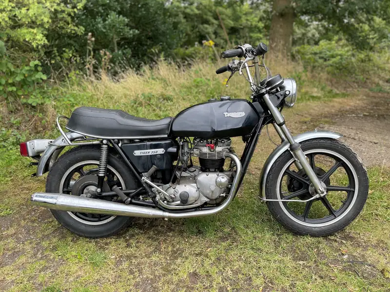 1982 Triumph TRVRV Tiger 744cc-Sold