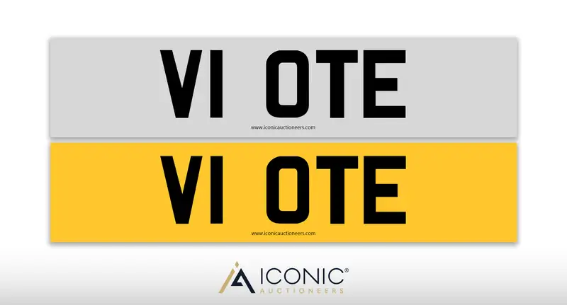 UK Registration Number V1 OTE-Sold