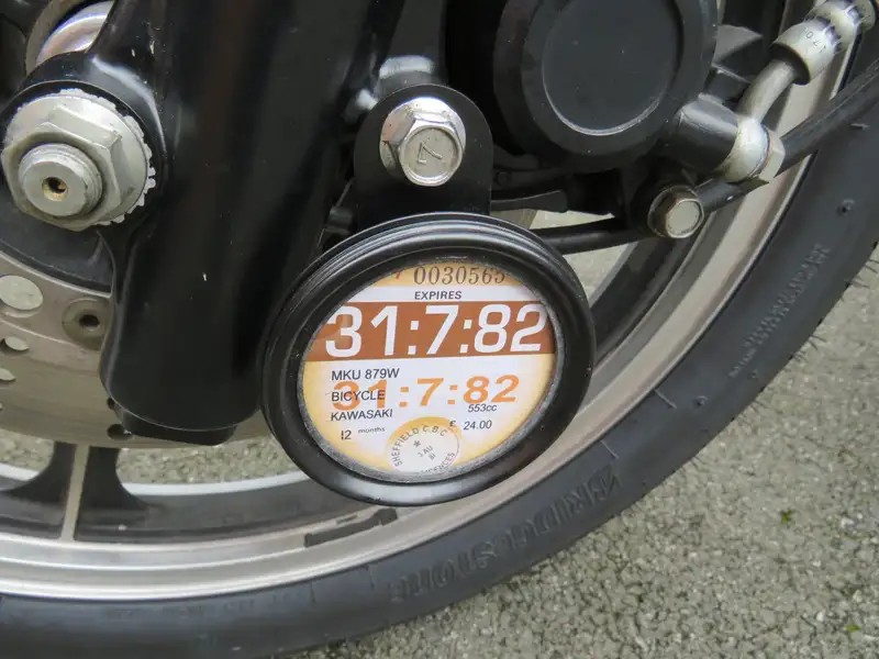 1981 Kawasaki GPZ550-D1 553cc-Sold