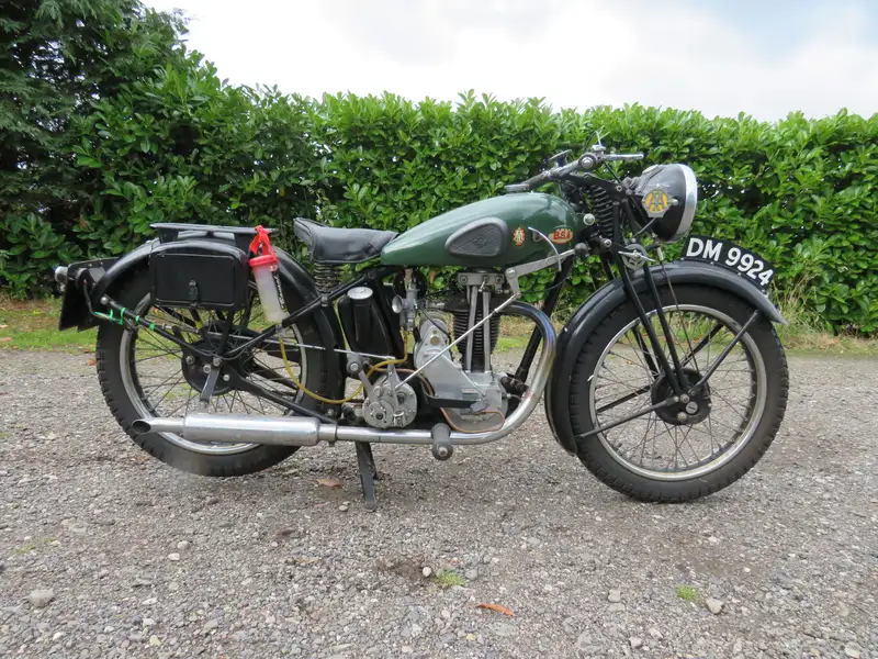 1936 BSA B18 De Luxe 249cc-Sold