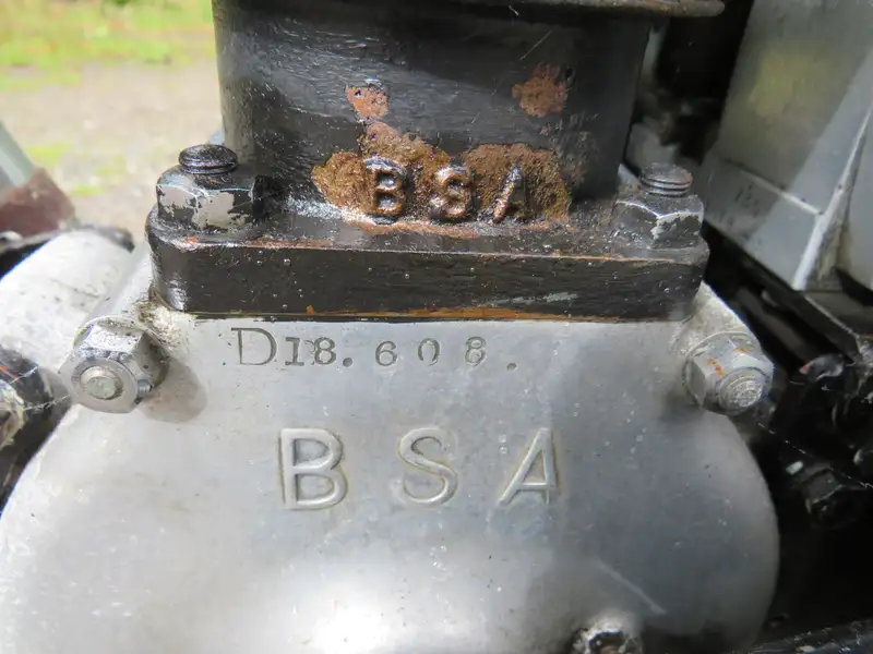 1936 BSA B18 De Luxe 249cc-Sold