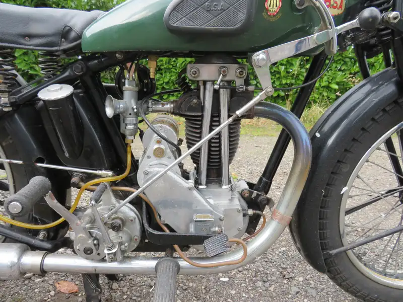 1936 BSA B18 De Luxe 249cc-Sold