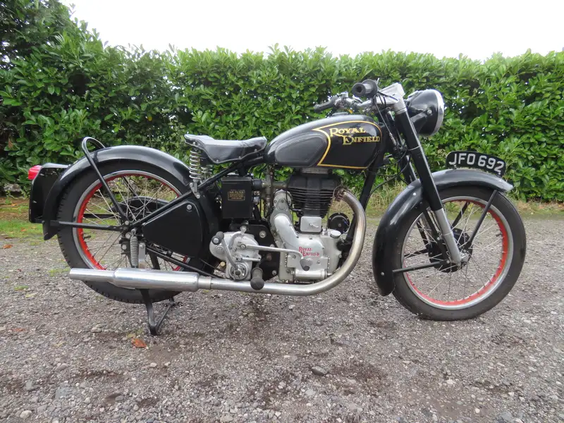 1951 Royal Enfield Model G 346cc-Sold